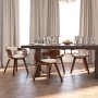 Dining chairs 4 pcs synthetic leather and cream curved wood by vidaXL, dining chairs - Ref: Foro24-3092384, Price: 558,74 €, ...