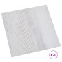 Self-adhesive pallets 20 pieces PVC 1.86 m² light gray by vidaXL, Floors and carpets - Ref: Foro24-330145, Price: 35,10 €, Di...