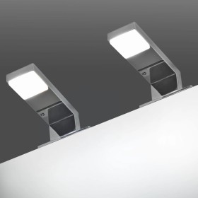 2 W Mirror Lamps Cold White Light 2 Units by vidaXL, Lamps - Ref: Foro24-245348, Price: 23,99 €, Discount: %