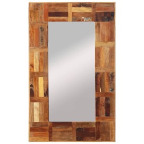 Recycled solid wood wall mirror 50x80 cm by vidaXL, Mirrors - Ref: Foro24-337250, Price: 49,99 €, Discount: %