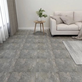 Tarimas de suelo autoadhesivas 20 uds PVC gris 1,86 m² de vidaXL, Suelos y moquetas - Ref: Foro24-330148, Precio: 30,70 €, De...