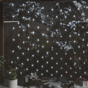 Christmas light network 204 cold white LED lights 3x2m indoor/outdoor by vidaXL, Hoses and string lights - Ref: Foro24-328772...