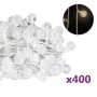 Globus-Lichterkette, 8 Funktionen, 40 m, 400 warmweiße LEDs von vidaXL, Weihnachtsbeleuchtung - Ref: Foro24-328814, Preis: 47...