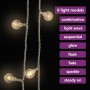 Globe string lights 8 functions 40m 400 warm white LEDs by vidaXL, Christmas lights - Ref: Foro24-328814, Price: 47,71 €, Dis...