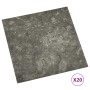 Self-adhesive pallets 20 pieces PVC 1.86 m² gray by vidaXL, Floors and carpets - Ref: Foro24-330156, Price: 35,10 €, Discount: %