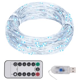 Tira de luces con 300 LED PVC blanco frío 30 m de vidaXL, Luces de Navidad - Ref: Foro24-330051, Precio: 21,74 €, Descuento: %