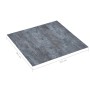 Tarimas de suelo autoadhesivas 20 uds PVC mármol gris 1,86 m² de vidaXL, Suelos y moquetas - Ref: Foro24-330160, Precio: 35,1...