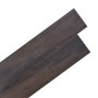 Lamas para suelo PVC autoadhesivas 5,21 m² 2 mm marrón oscuro de vidaXL, Suelos y moquetas - Ref: Foro24-330184, Precio: 67,0...