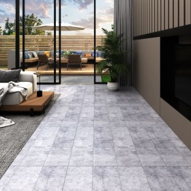 Self-adhesive PVC floor planks 5.21 m² 2mm cement gray by vidaXL, Floors and carpets - Ref: Foro24-330185, Price: 67,03 €, Di...