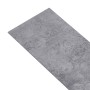 Lamas para suelo de PVC autoadhesivas 5,21 m² 2mm gris cemento de vidaXL, Suelos y moquetas - Ref: Foro24-330185, Precio: 72,...