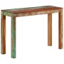 Mesa consola de madera maciza reciclada 110x35x76 cm de vidaXL, Mesas auxiliares - Ref: Foro24-337271, Precio: 123,54 €, Desc...