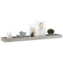 Loggia wall shelves 4 pcs concrete gray MDF 80x15x4 cm by vidaXL, Shelves and shelves - Ref: Foro24-330238, Price: 36,99 €, D...