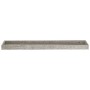 Loggia wall shelves 4 pcs concrete gray MDF 80x15x4 cm by vidaXL, Shelves and shelves - Ref: Foro24-330238, Price: 36,99 €, D...