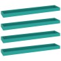 Loggia wall shelves 4 pcs blue MDF 80x15x4 cm by vidaXL, Shelves and shelves - Ref: Foro24-330240, Price: 37,99 €, Discount: %