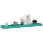 Loggia wall shelves 4 pcs blue MDF 80x15x4 cm by vidaXL, Shelves and shelves - Ref: Foro24-330240, Price: 37,99 €, Discount: %