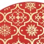 Luxury Christmas Tree Skirt with Red Fabric Sock 90cm by vidaXL, Christmas tree footmuff - Ref: Foro24-330275, Price: 19,31 €...