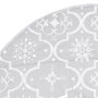 Luxury Christmas tree skirt and white fabric stocking 90 cm by vidaXL, Christmas tree footmuff - Ref: Foro24-330287, Price: 1...