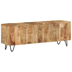 Mueble de TV madera maciza de mango 110x30x40 cm de vidaXL, Muebles TV - Ref: Foro24-337843, Precio: 155,47 €, Descuento: %