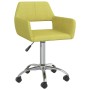 Swivel dining chairs 2 units green fabric by vidaXL, dining chairs - Ref: Foro24-330325, Price: 105,45 €, Discount: %