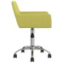 Swivel dining chairs 2 units green fabric by vidaXL, dining chairs - Ref: Foro24-330325, Price: 105,45 €, Discount: %