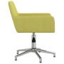 Swivel dining chairs 2 units green fabric by vidaXL, dining chairs - Ref: Foro24-330349, Price: 122,99 €, Discount: %