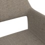 Sillas de comedor giratorias 2 unidades tela gris taupe de vidaXL, Sillas de comedor - Ref: Foro24-330352, Precio: 150,81 €, ...