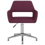 Sillas de comedor giratorias 2 unidades tela morada de vidaXL, Sillas de comedor - Ref: Foro24-330353, Precio: 122,10 €, Desc...