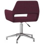 Sillas de comedor giratorias 2 unidades tela morada de vidaXL, Sillas de comedor - Ref: Foro24-330353, Precio: 122,10 €, Desc...