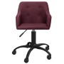 Swivel dining chairs 2 units purple fabric by vidaXL, dining chairs - Ref: Foro24-330389, Price: 130,85 €, Discount: %