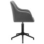 Silla de oficina giratoria de tela gris claro de vidaXL, Sillas de oficina - Ref: Foro24-330390, Precio: 102,25 €, Descuento: %