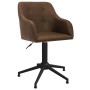 Swivel dining chairs 2 units brown fabric by vidaXL, dining chairs - Ref: Foro24-330406, Price: 179,66 €, Discount: %