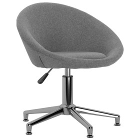 Light Gray Fabric Swivel Office Chair by vidaXL, Office chairs - Ref: Foro24-330438, Price: 143,13 €, Discount: %