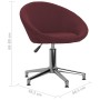 Drehbarer Bürostuhl aus violettem Stoff von vidaXL, Bürostühle - Ref: Foro24-330449, Preis: 88,84 €, Rabatt: %