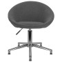 Swivel dining chairs 2 units dark gray fabric by vidaXL, dining chairs - Ref: Foro24-330451, Price: 109,99 €, Discount: %