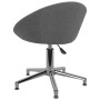 Swivel dining chairs 2 units dark gray fabric by vidaXL, dining chairs - Ref: Foro24-330451, Price: 109,99 €, Discount: %