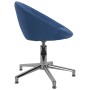 Swivel dining chairs 2 units blue fabric by vidaXL, dining chairs - Ref: Foro24-330456, Price: 130,99 €, Discount: %