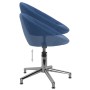 Swivel dining chairs 2 units blue fabric by vidaXL, dining chairs - Ref: Foro24-330456, Price: 130,99 €, Discount: %