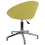 Swivel dining chairs 2 units green fabric by vidaXL, dining chairs - Ref: Foro24-330457, Price: 96,99 €, Discount: %