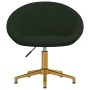 Dining chairs 2 units dark green velvet by vidaXL, dining chairs - Ref: Foro24-330476, Price: 124,52 €, Discount: %