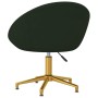 Dining chairs 2 units dark green velvet by vidaXL, dining chairs - Ref: Foro24-330476, Price: 124,52 €, Discount: %