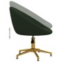 Dining chairs 2 units dark green velvet by vidaXL, dining chairs - Ref: Foro24-330476, Price: 124,52 €, Discount: %