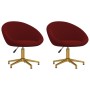 Dining chairs 2 units red velvet by vidaXL, dining chairs - Ref: Foro24-330479, Price: 153,11 €, Discount: %