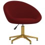 Dining chairs 2 units red velvet by vidaXL, dining chairs - Ref: Foro24-330479, Price: 153,11 €, Discount: %