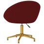 Dining chairs 2 units red velvet by vidaXL, dining chairs - Ref: Foro24-330479, Price: 153,11 €, Discount: %