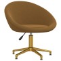 Dining chairs 2 units brown velvet by vidaXL, dining chairs - Ref: Foro24-330482, Price: 144,99 €, Discount: %