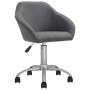 Swivel dining chairs 2 units light gray fabric by vidaXL, dining chairs - Ref: Foro24-330496, Price: 133,99 €, Discount: %