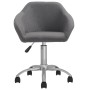 Swivel dining chairs 2 units light gray fabric by vidaXL, dining chairs - Ref: Foro24-330496, Price: 133,99 €, Discount: %