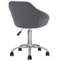 Swivel dining chairs 2 units light gray fabric by vidaXL, dining chairs - Ref: Foro24-330496, Price: 133,99 €, Discount: %