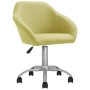 Swivel dining chairs 2 units green fabric by vidaXL, dining chairs - Ref: Foro24-330503, Price: 134,94 €, Discount: %