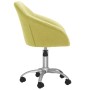 Swivel dining chairs 2 units green fabric by vidaXL, dining chairs - Ref: Foro24-330503, Price: 134,94 €, Discount: %